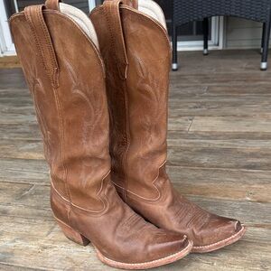 Freebird by Steven Tan Leather Heeled Boots